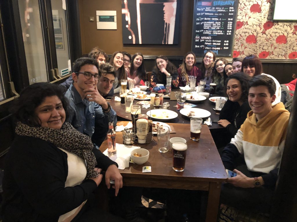 Pub evening