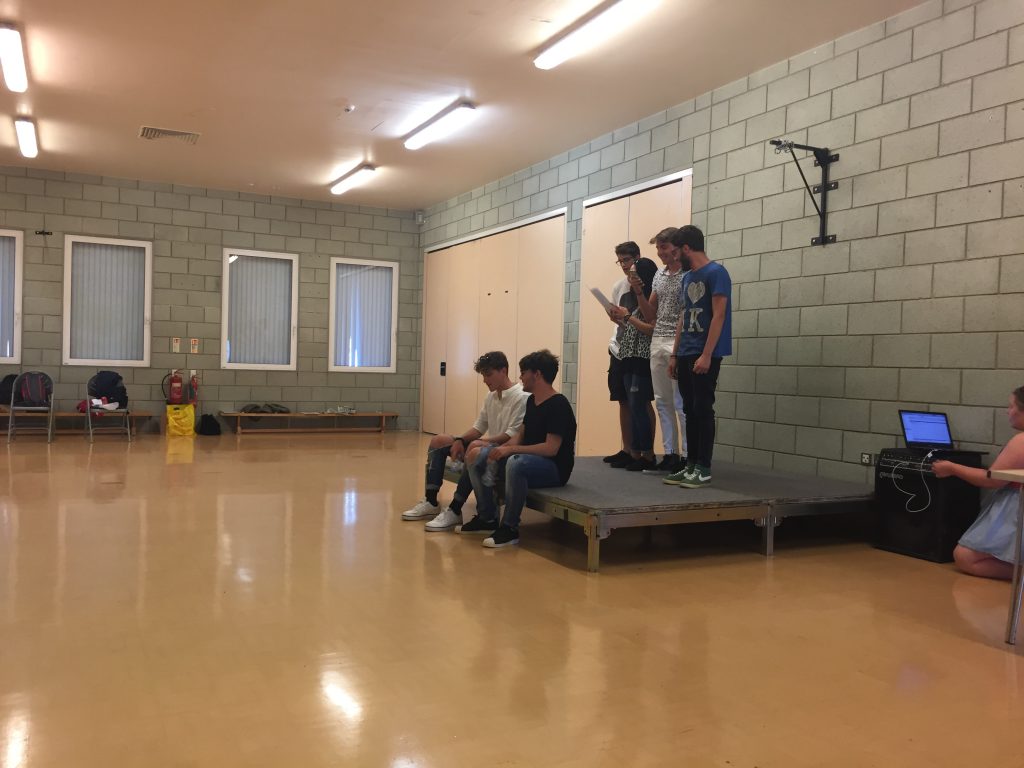 End-course presentation
