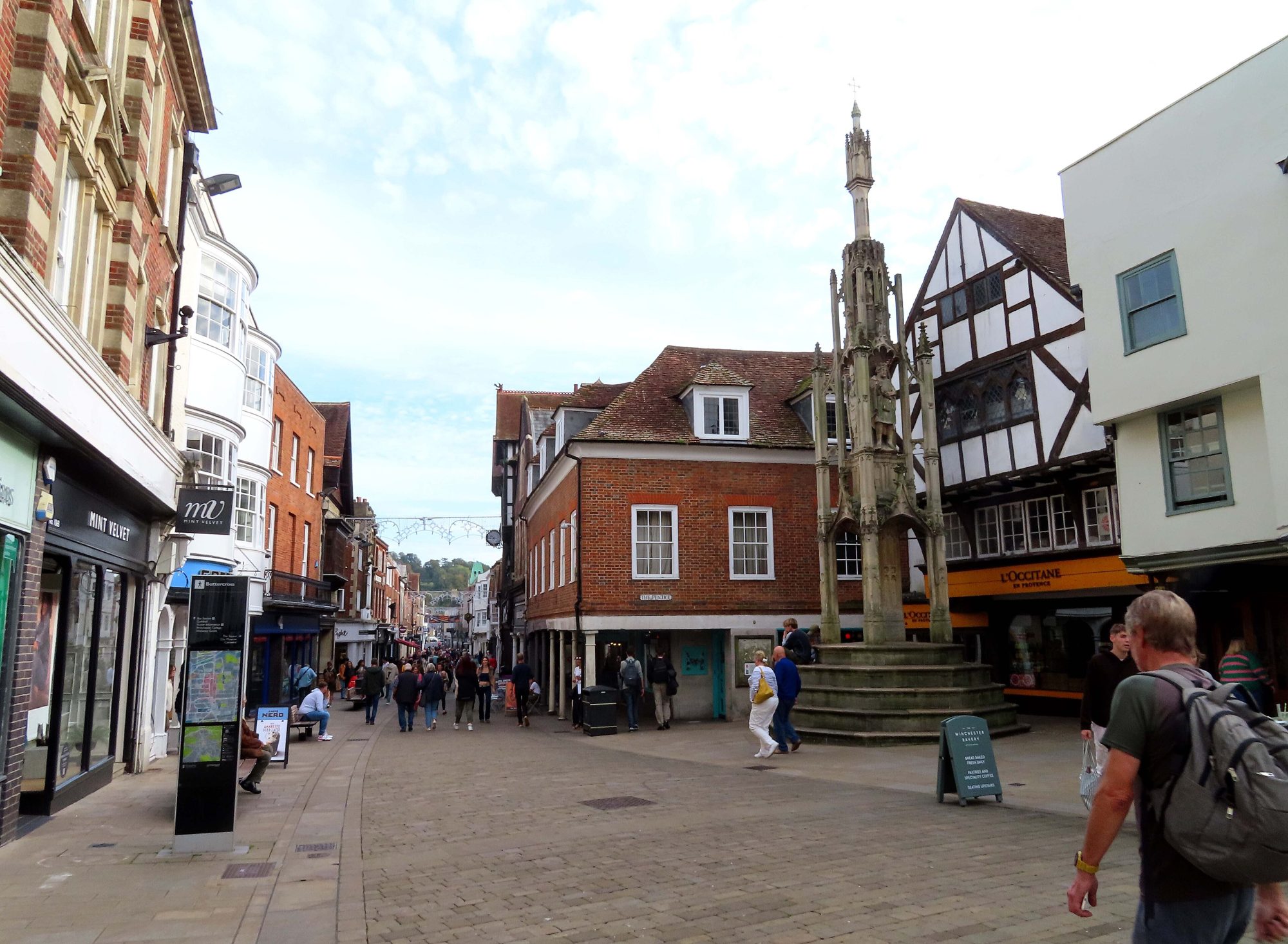 The Butter Cross on Winchester High Street