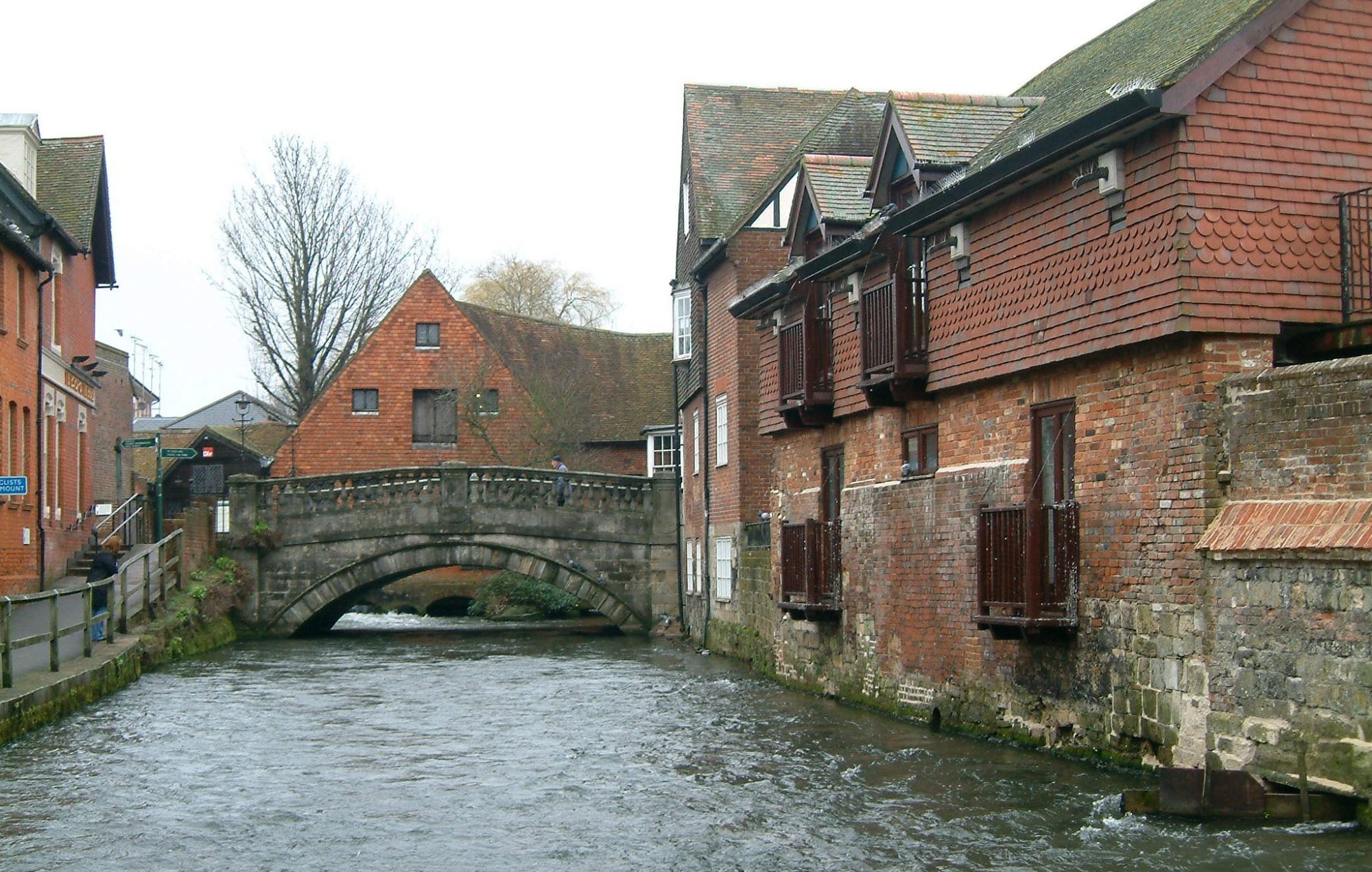 Winchester City Mill and the River Itchen